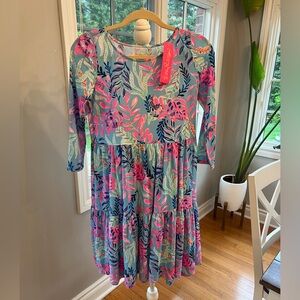 Lilly Pulitzer Pink and Blue Resort Sundress